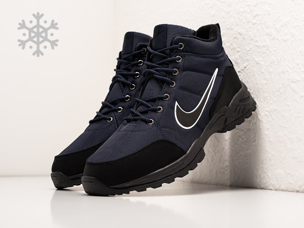 Зимние Ботинки Nike цвет Синий цвет Синий